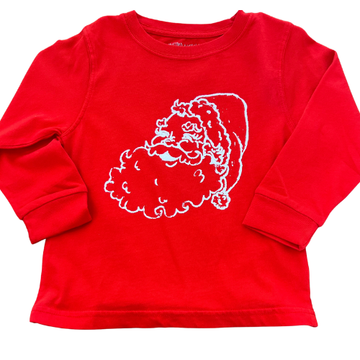 Red Christmas Santa Long Sleeve