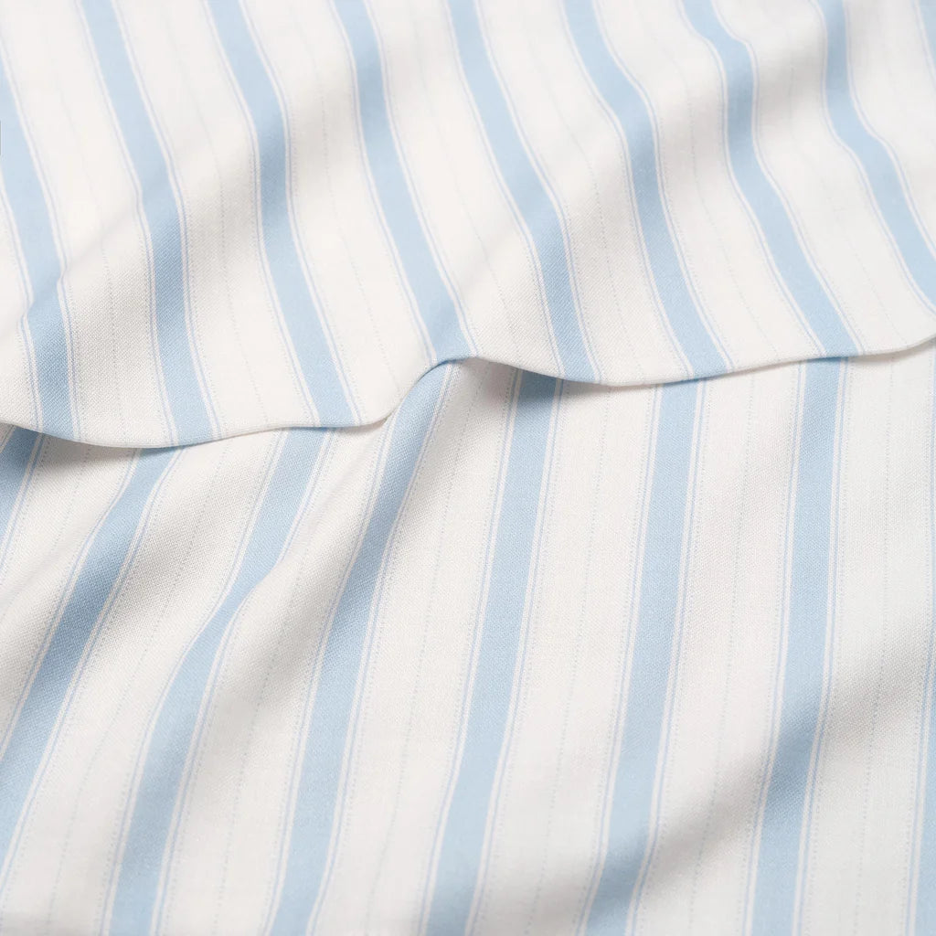 Seaside Stripes Blue Swaddle