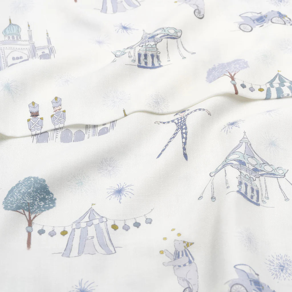 Adventures in Wonderland Aqua Swaddle