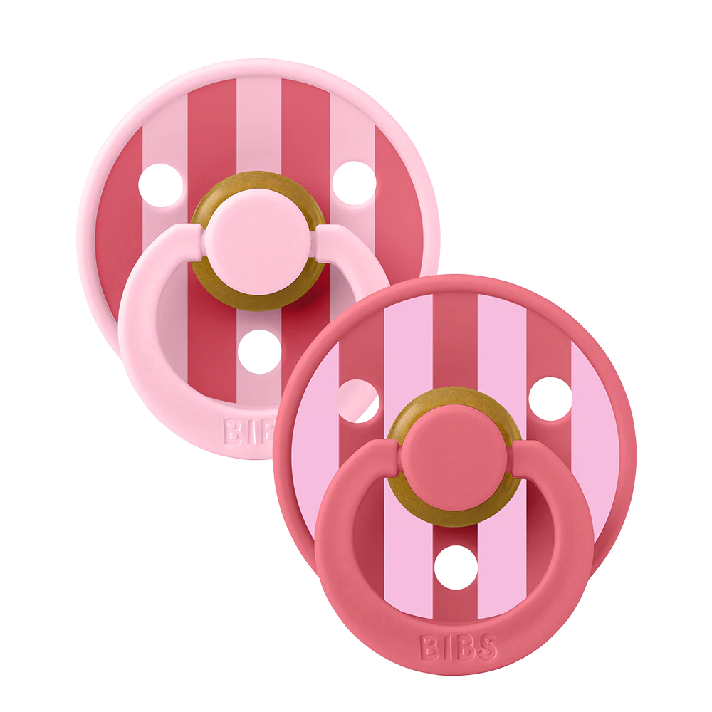STUDIO Colour 2 Pack Block Baby Pink Coral Mix Round Size 2