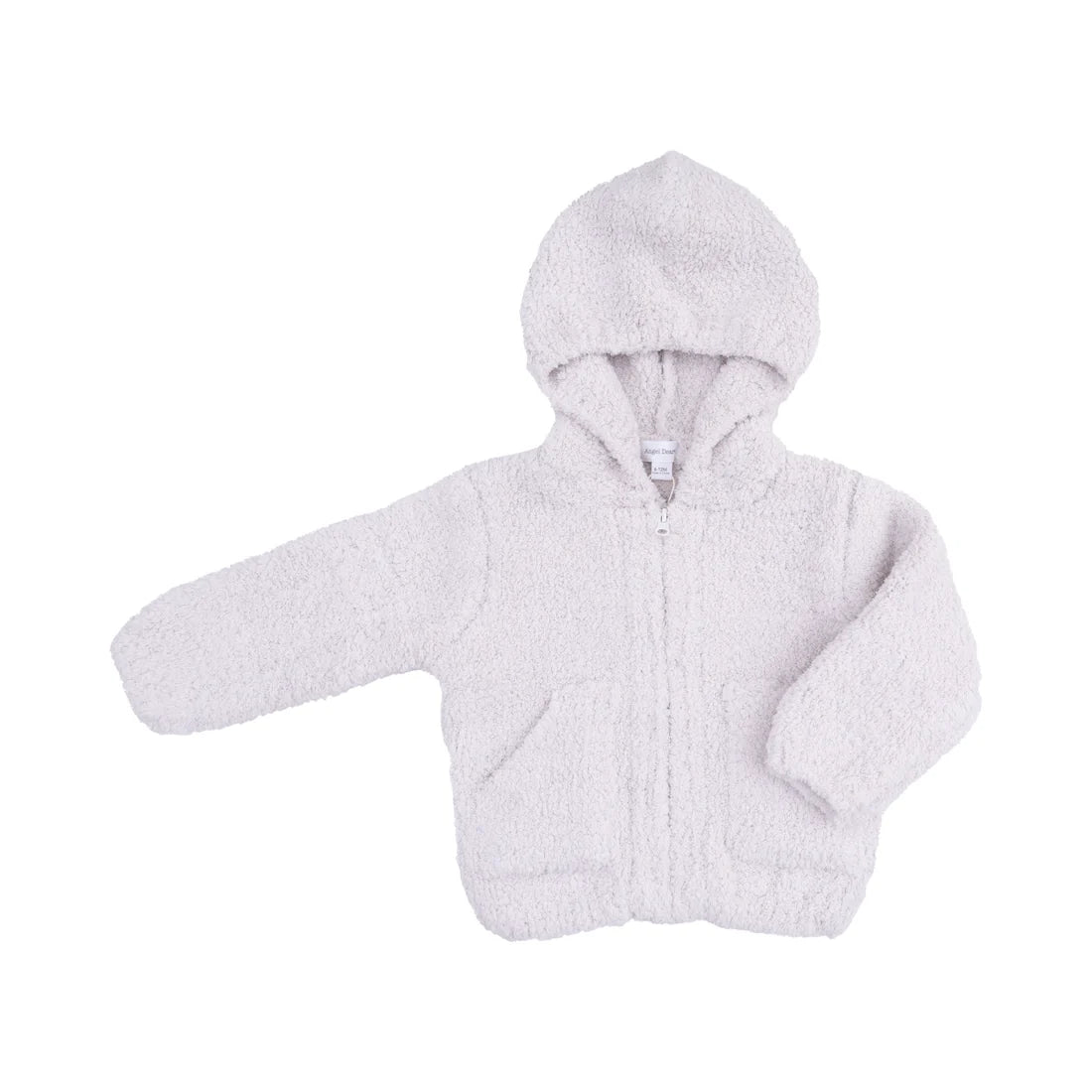 Chenille Hooded Jacket Natural