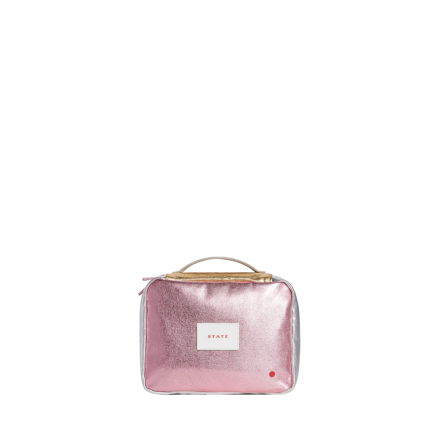 Bensen Toiletry Kit Pink/Silver