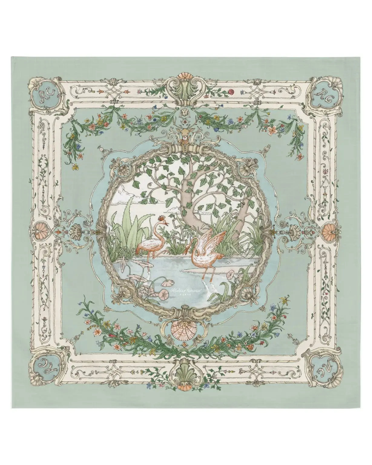 Swaddle Tapestry Olive Green