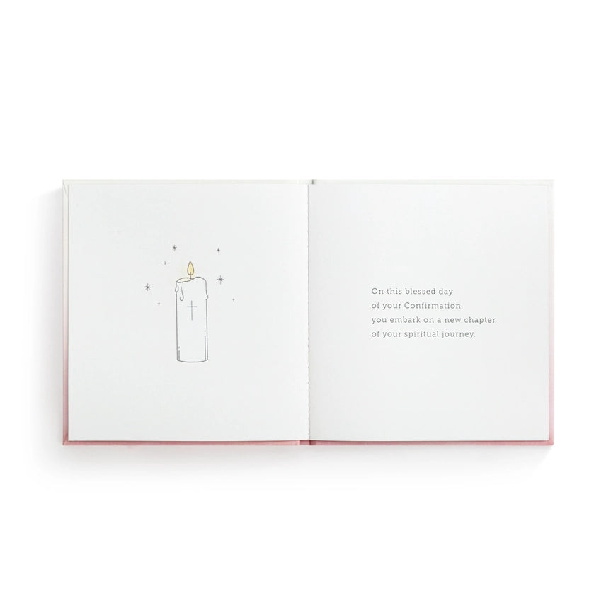 Girls Confirmation Book and 16in Necklace