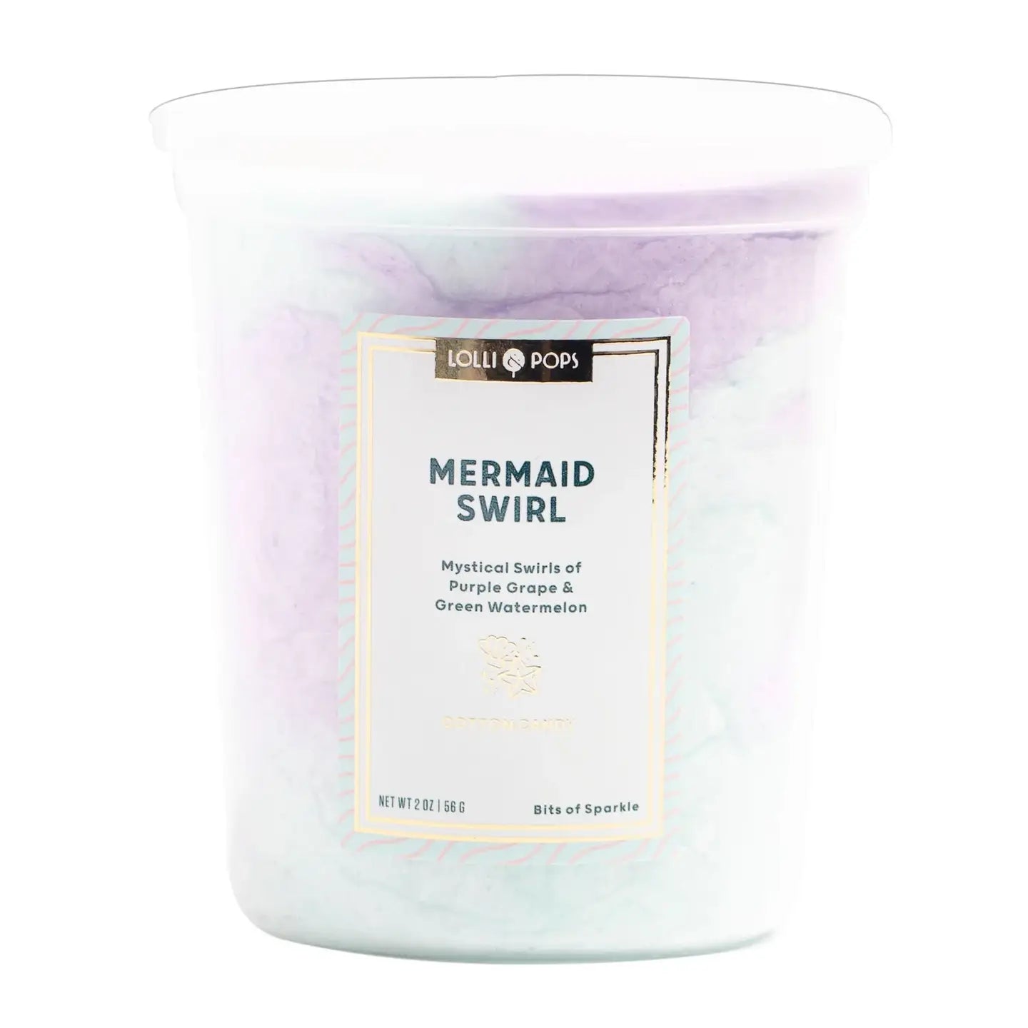 Mermaid Swirl Cotton Candy