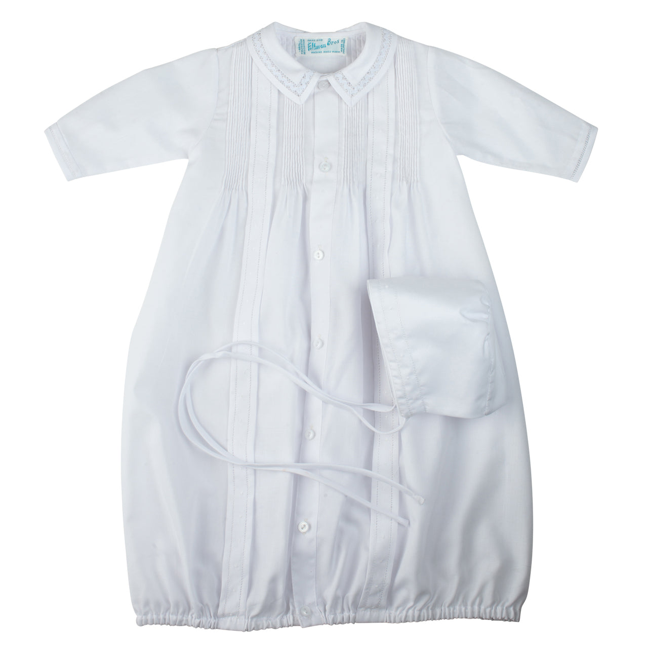 White Boys Dot Take Me Home Gown and Hat