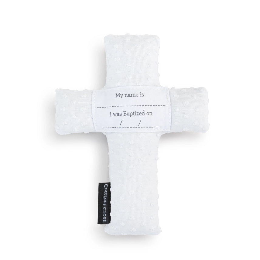 Blue Baptism Comfort Cross