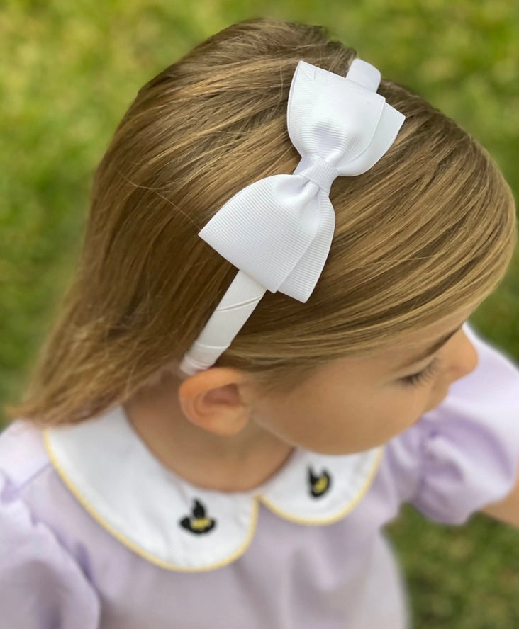 Lottie Headband White