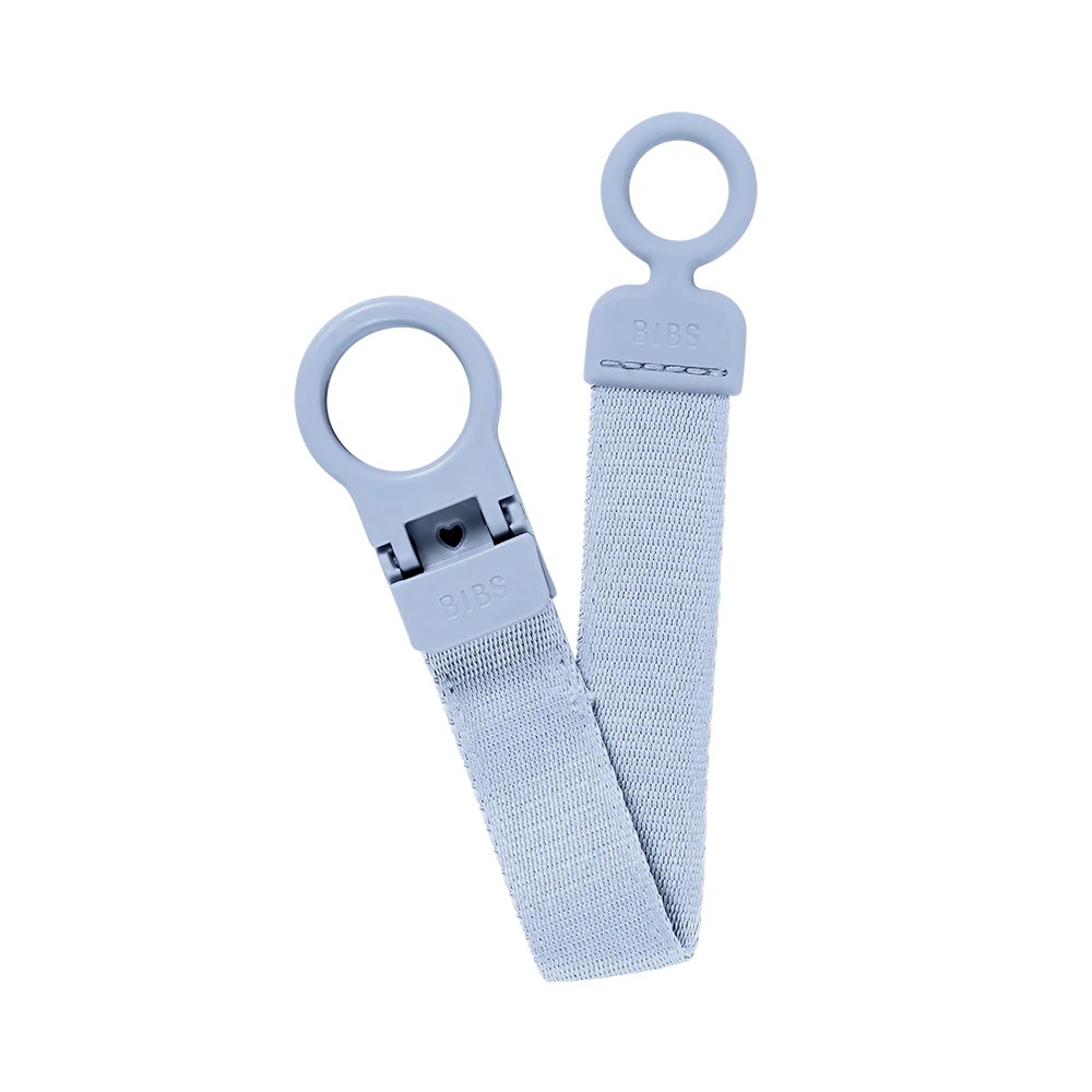 Pacifier Clip Loop Dusty Blue