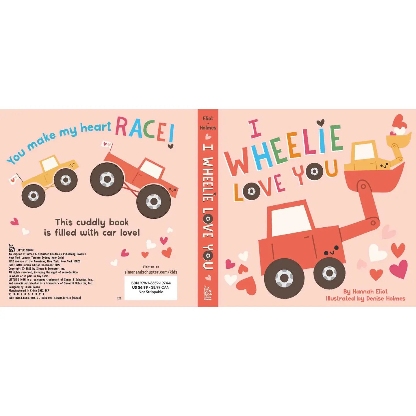 I Wheelie Love You Book