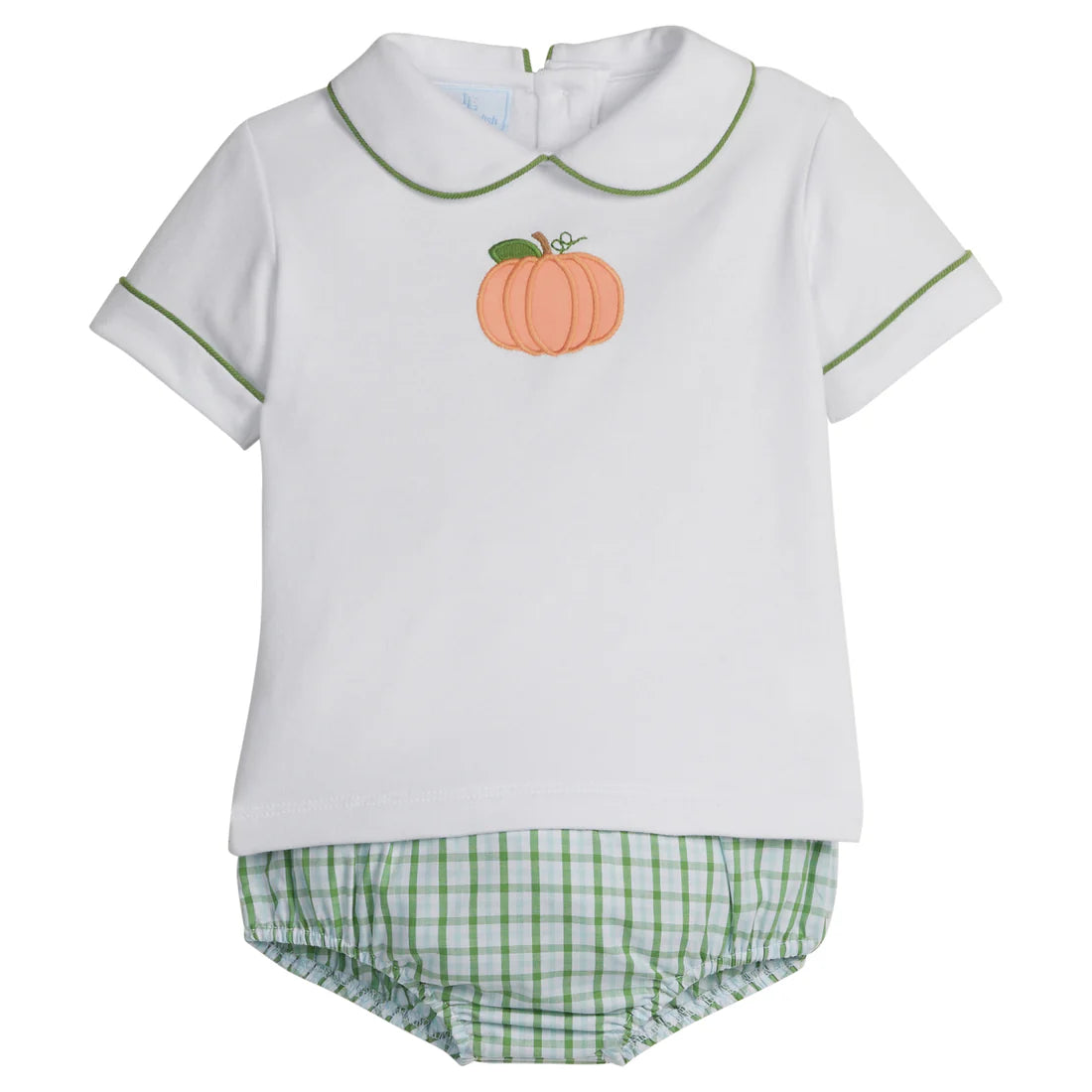 Applique Peter Pan Diaper Set Pumpkin