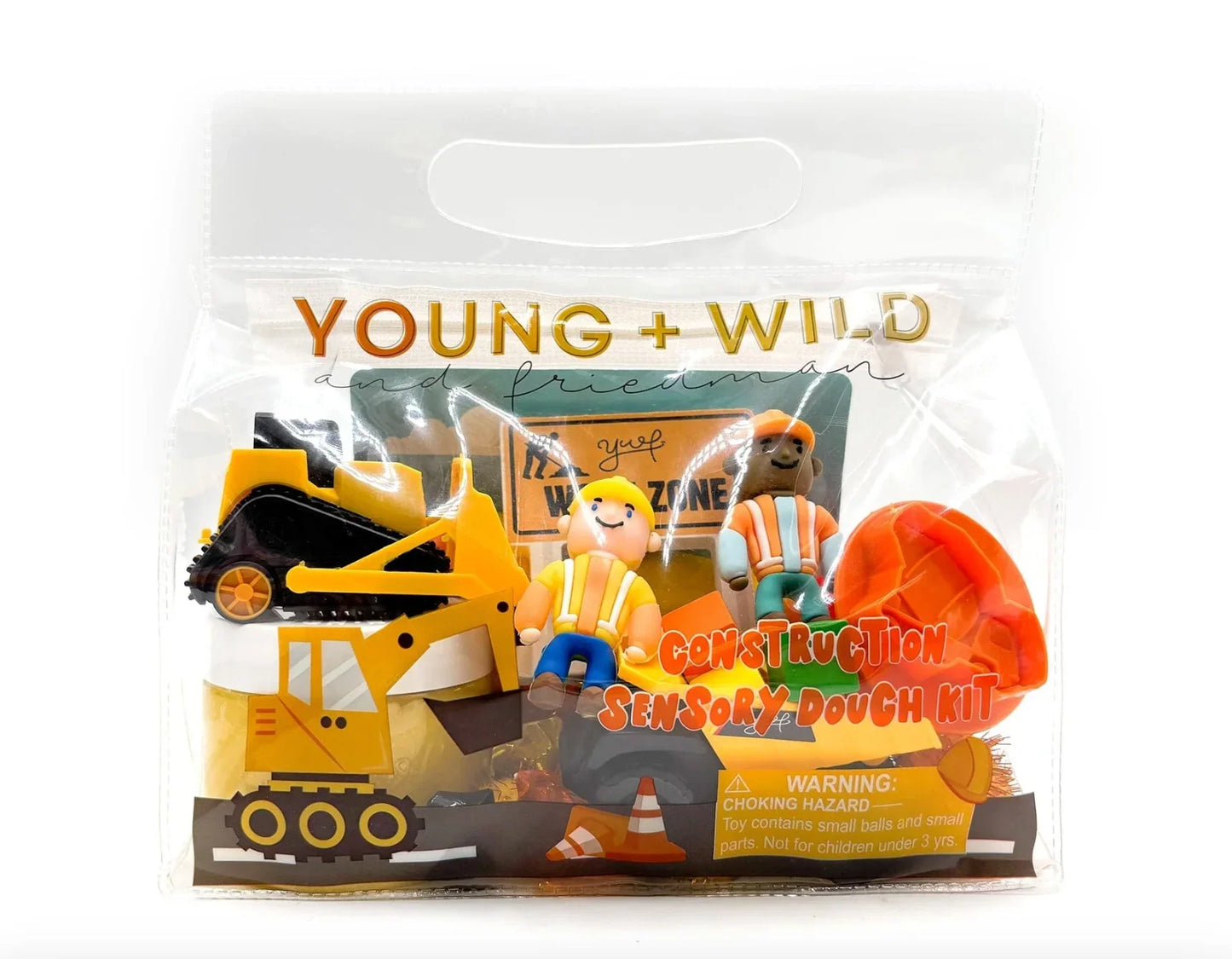 Construction Sensory Dough Bag