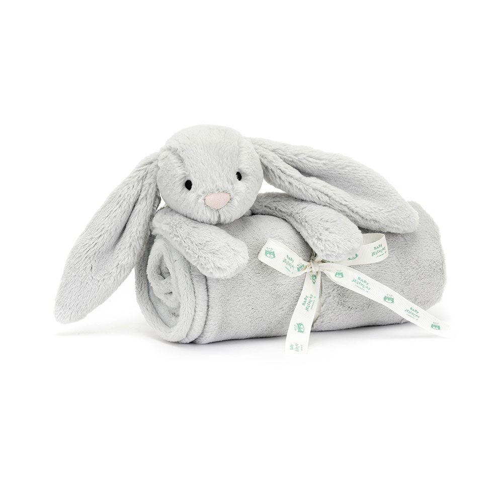 Bashful Silver (Grey) Bunny Blankie