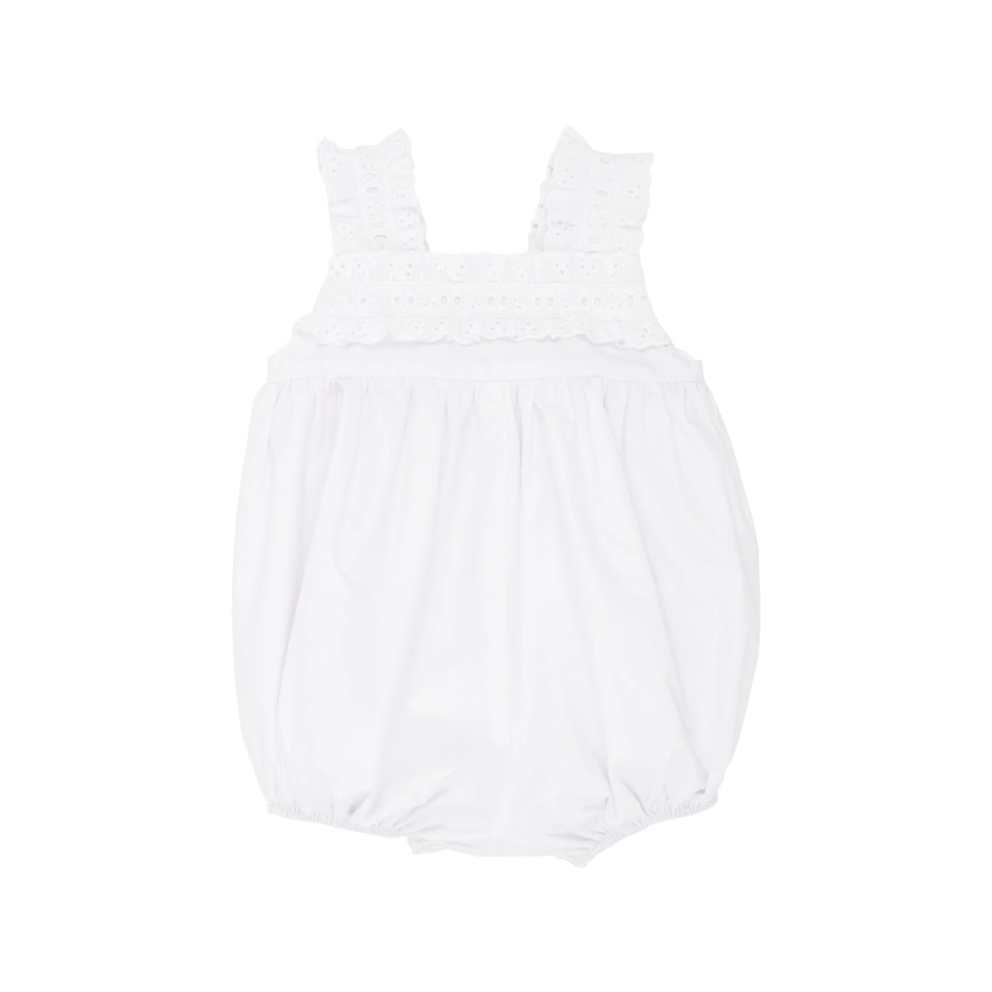 Babs Bubble Broadcloth Worth Avenue White
