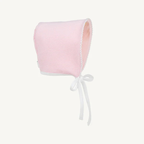 Bundle Me Bonnet Palm Beach Pink Worth Ave White