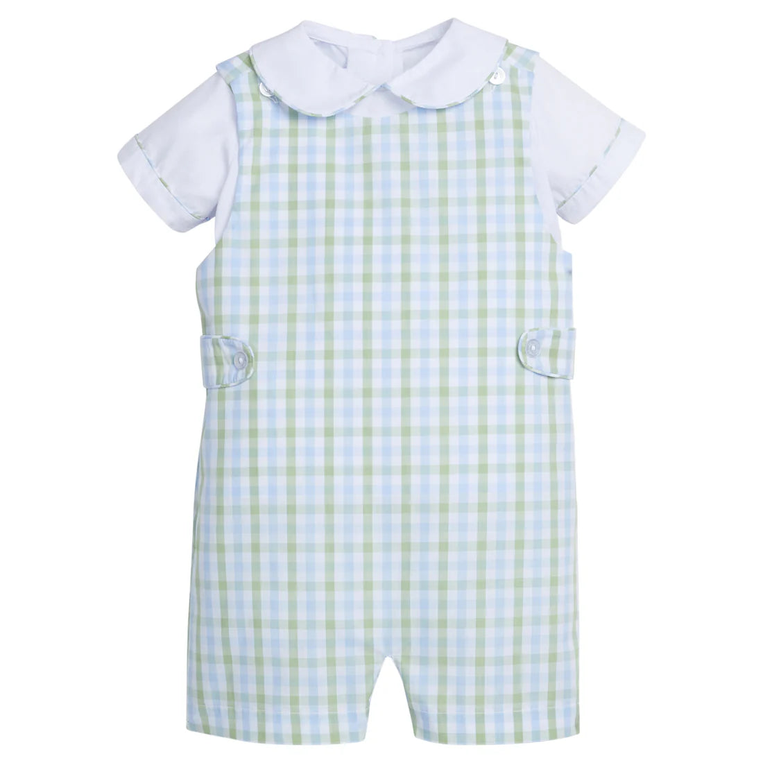 Button Tab Jon Jon Set Cheekwood Plaid