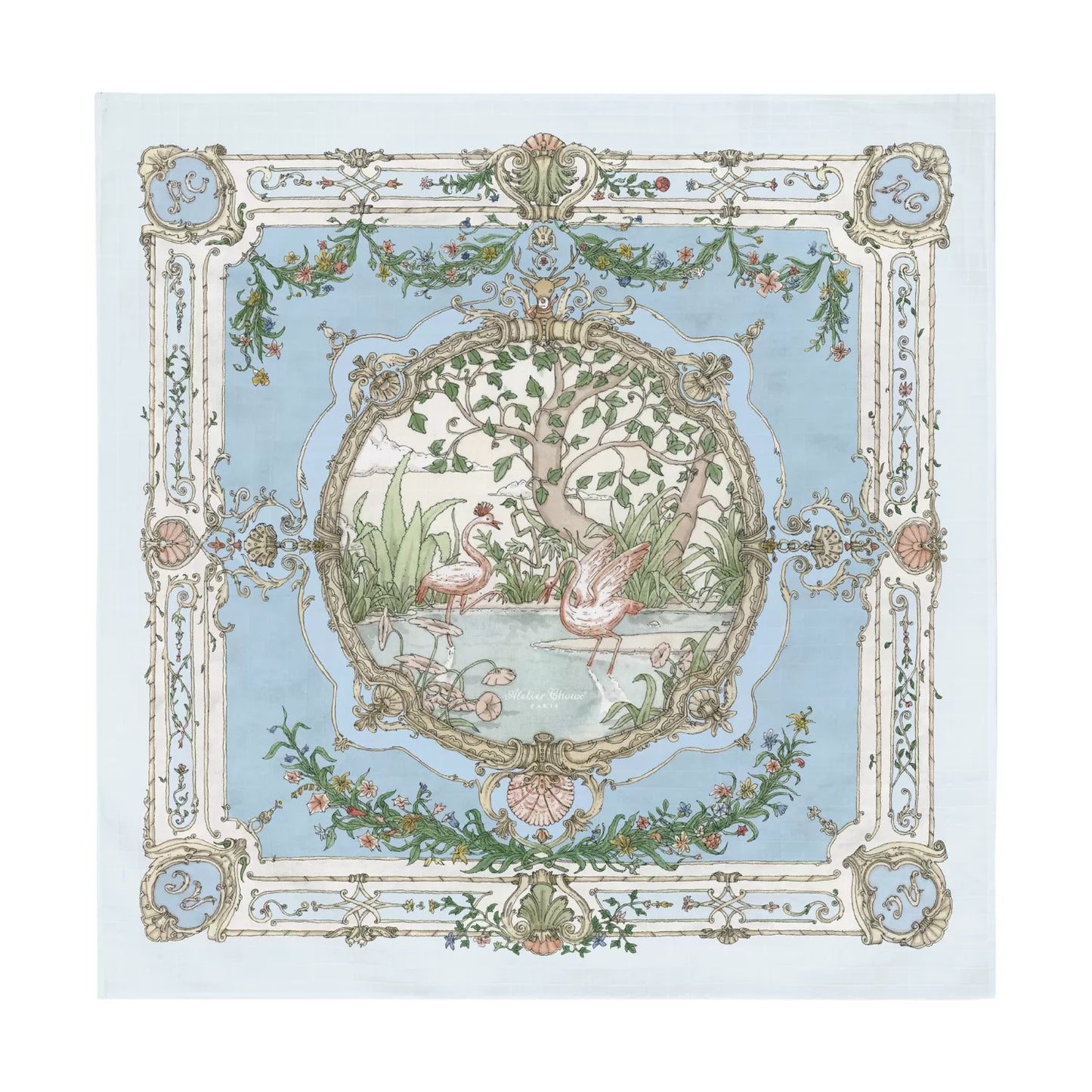 Swaddle Tapestry Brilliant Blue