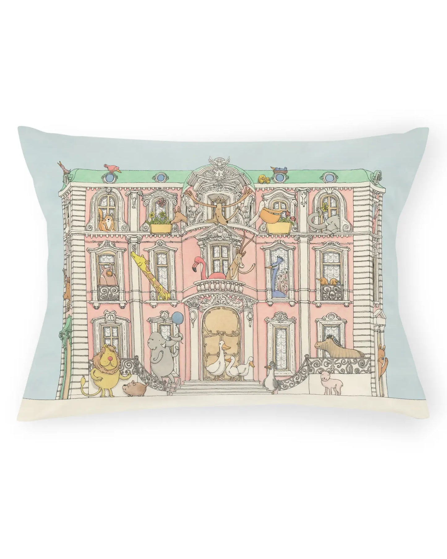 Satin Cushion Monceau Mansion