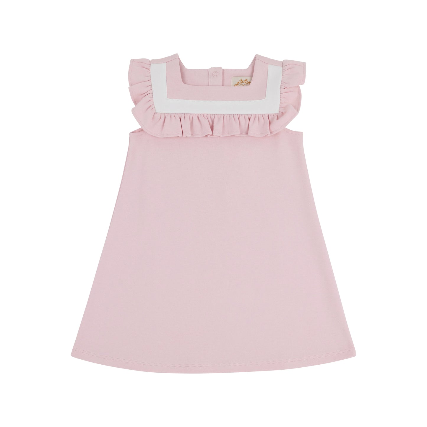 Darla Dress Palm Beach Pink/Worth Ave White