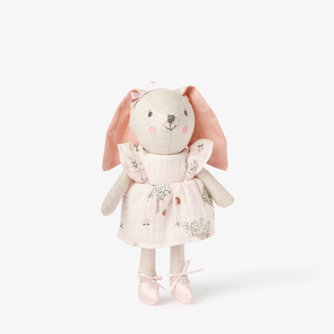 Linen Charlotte the Bunny Toy Boxed 10"