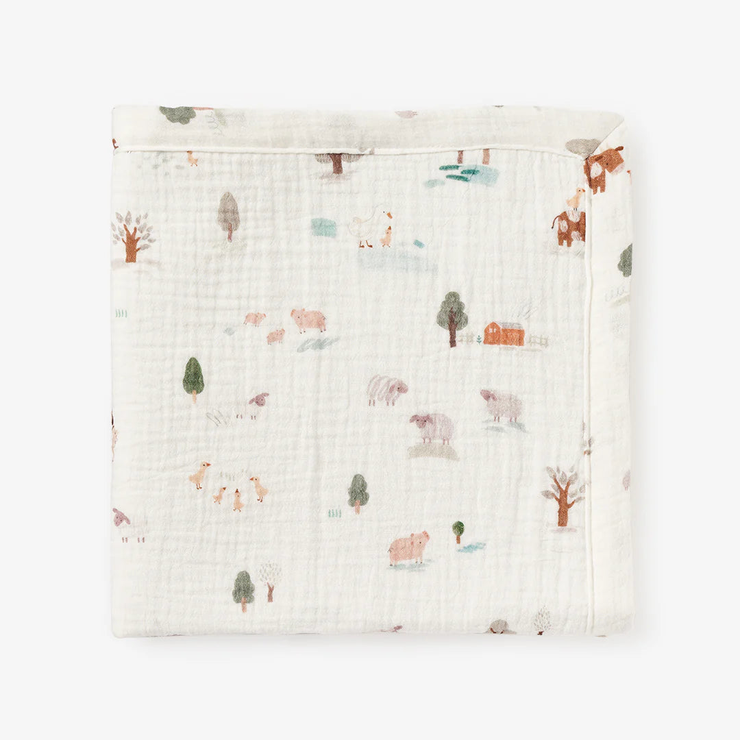 On The Farm Muslim Blankie 20x20