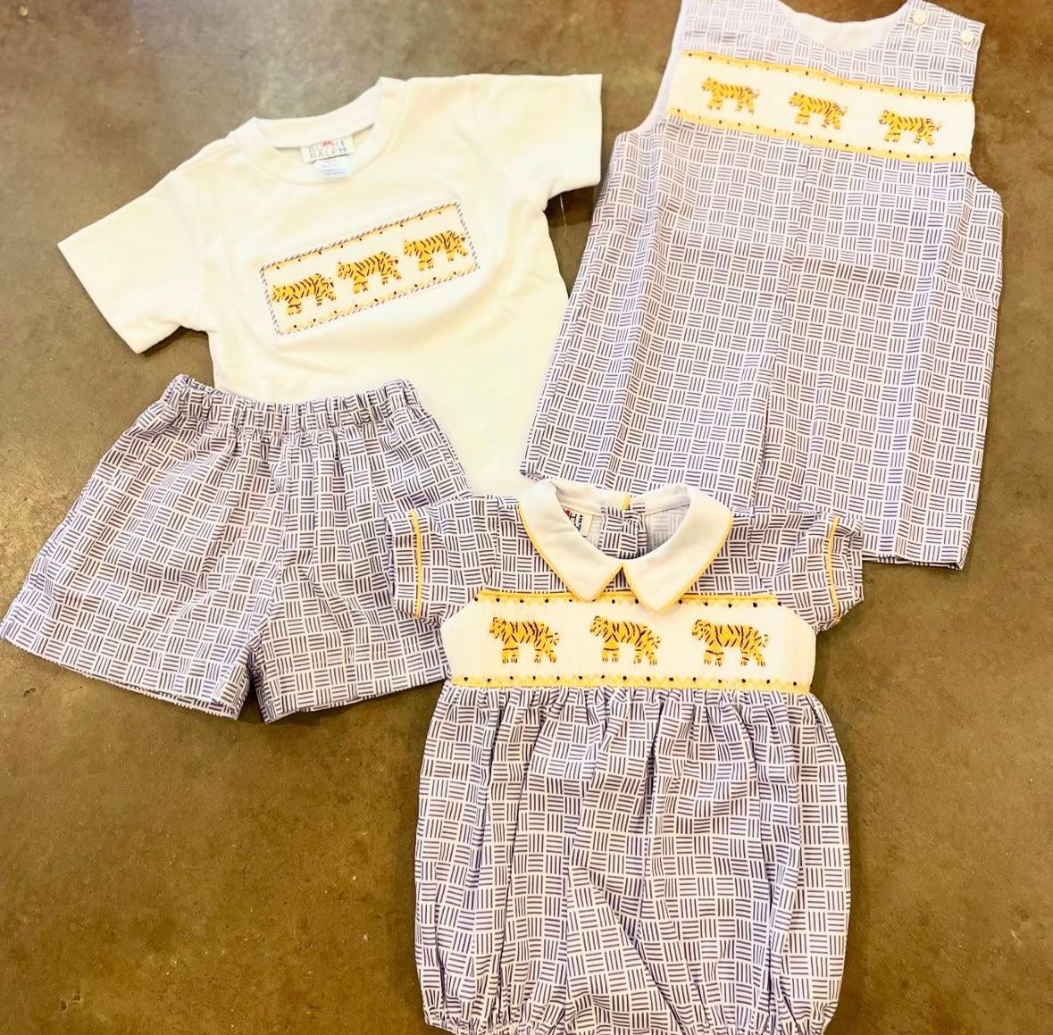 LSU Beau T-Shirt/Shorts Set