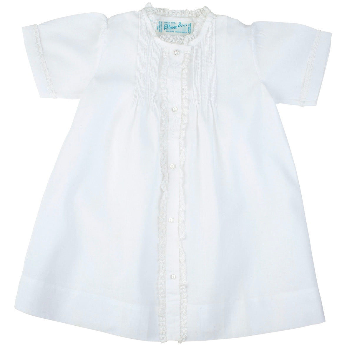 White Girls Lace Folded Daygown