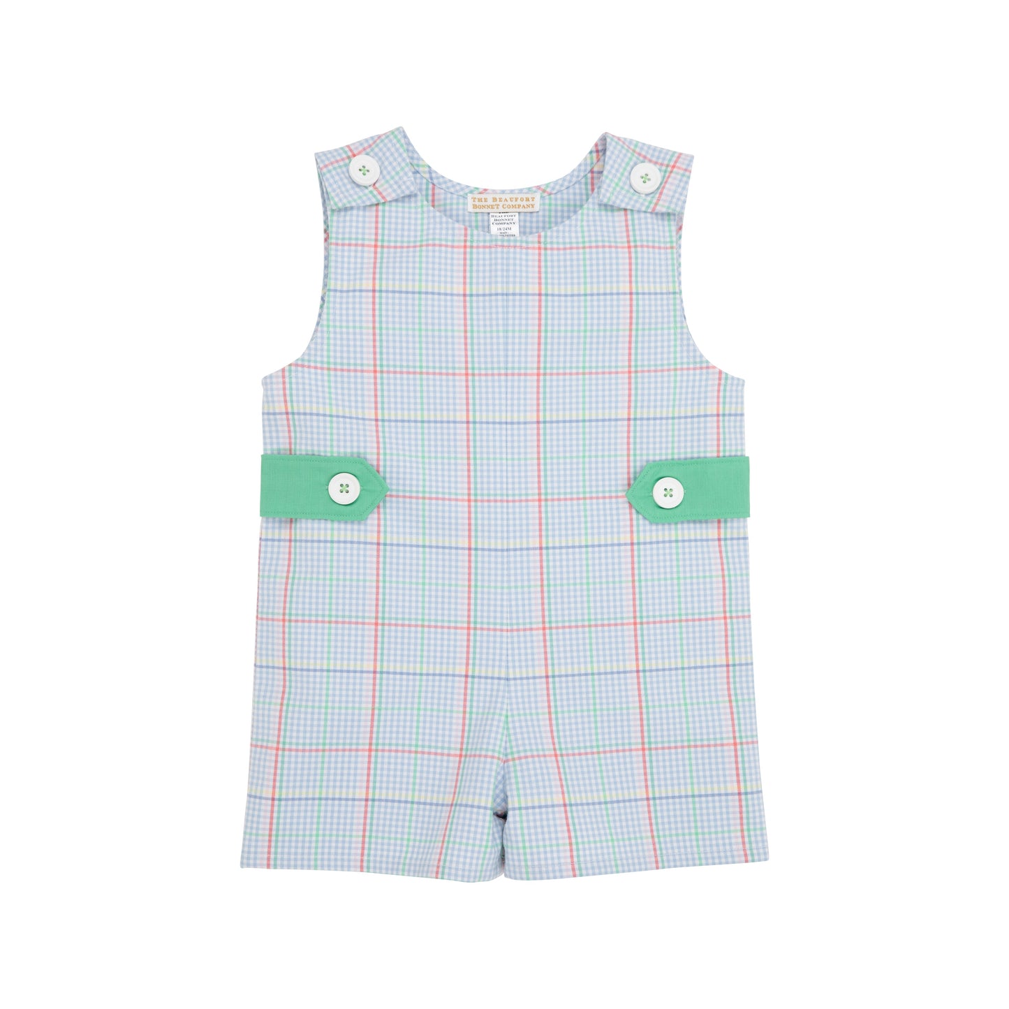 Jack Keene Jon Jon Piccadilly Plaid/Grace Bay Green