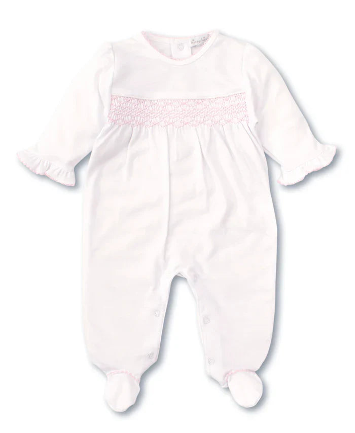 Charmed Footie With Hand SMK White/Pink