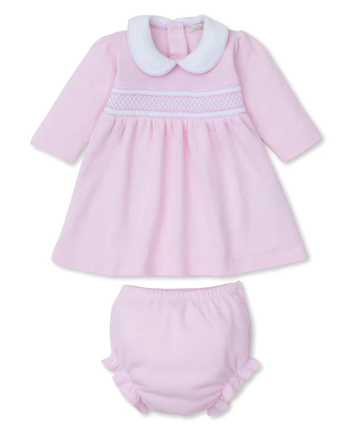 CLB Punto Ingles Dress Set Pink