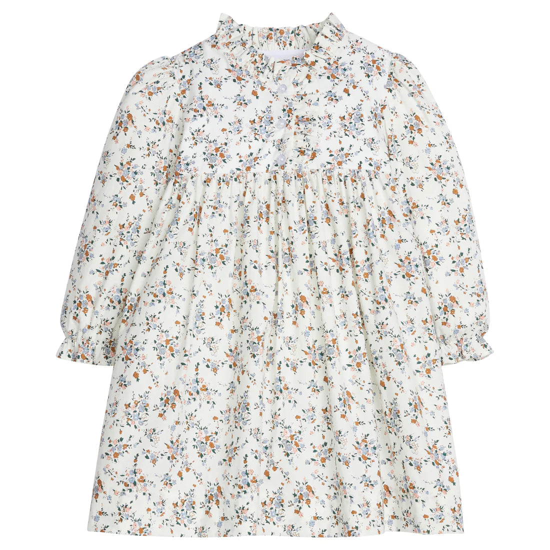 Long Sleeve Birdie Dress Brownfield Floral
