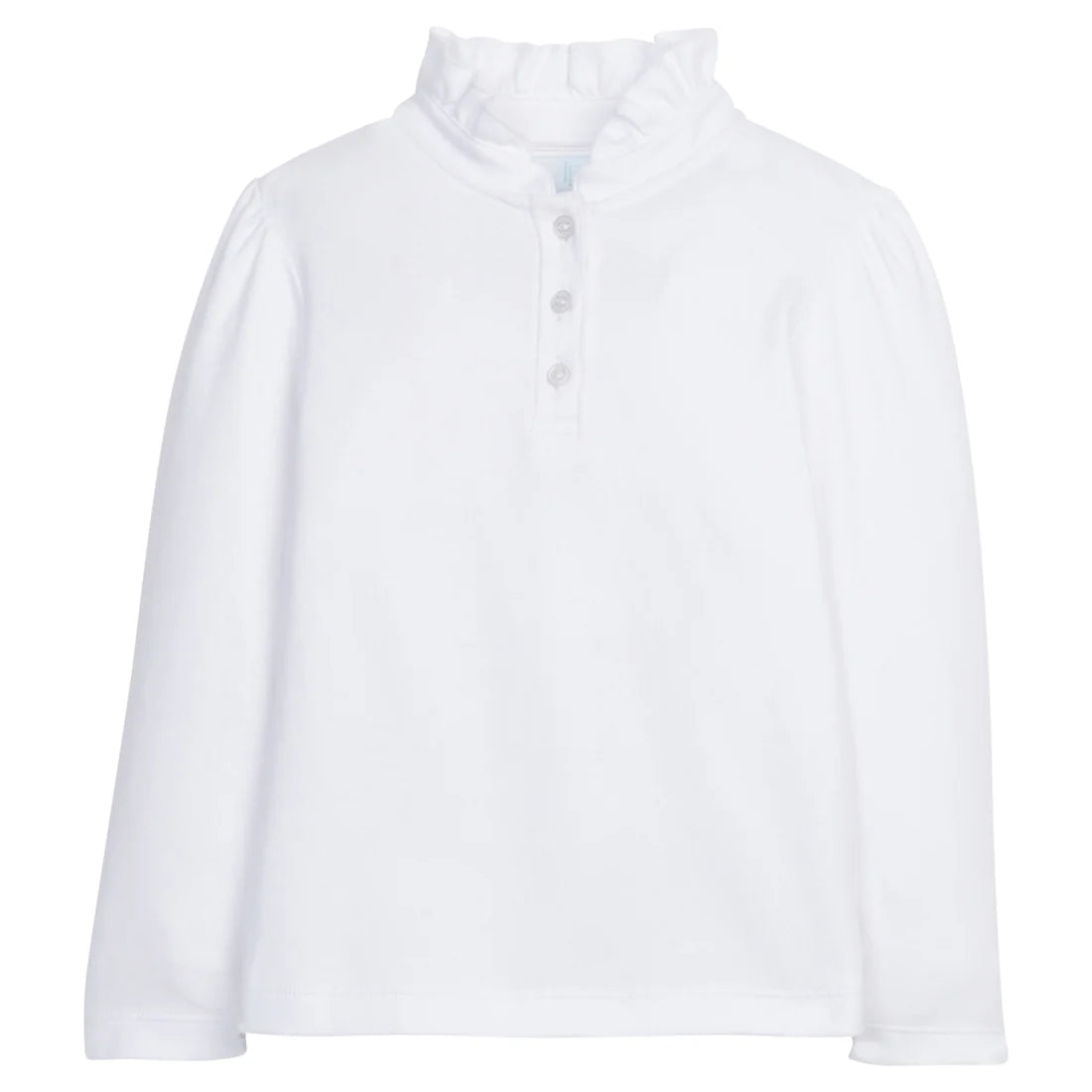 White Long Sleeve Hastings Polo