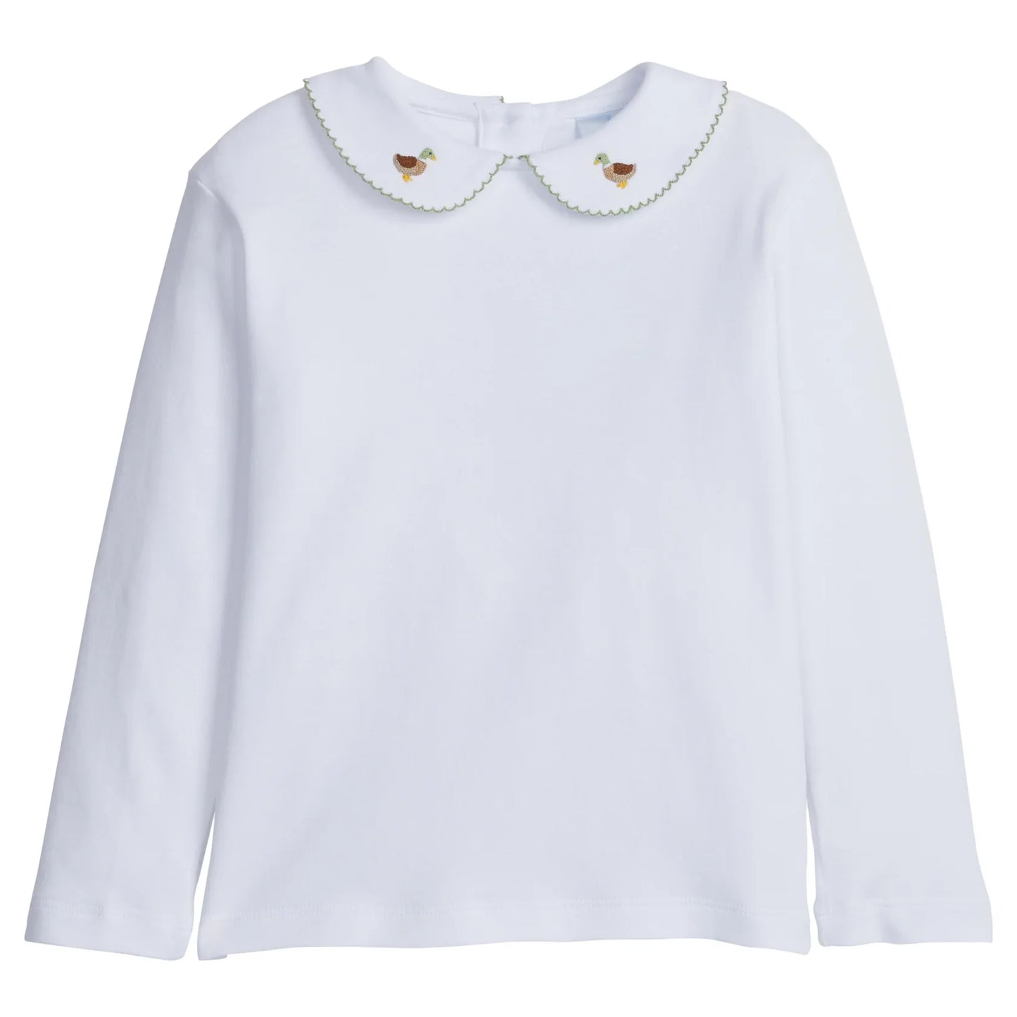 Long Sleeve Pinpoint Shirt Mallard