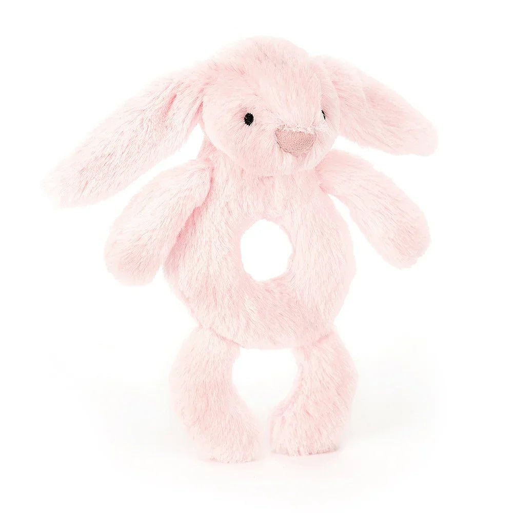 Bashful Blush Bunny Ring Rattle