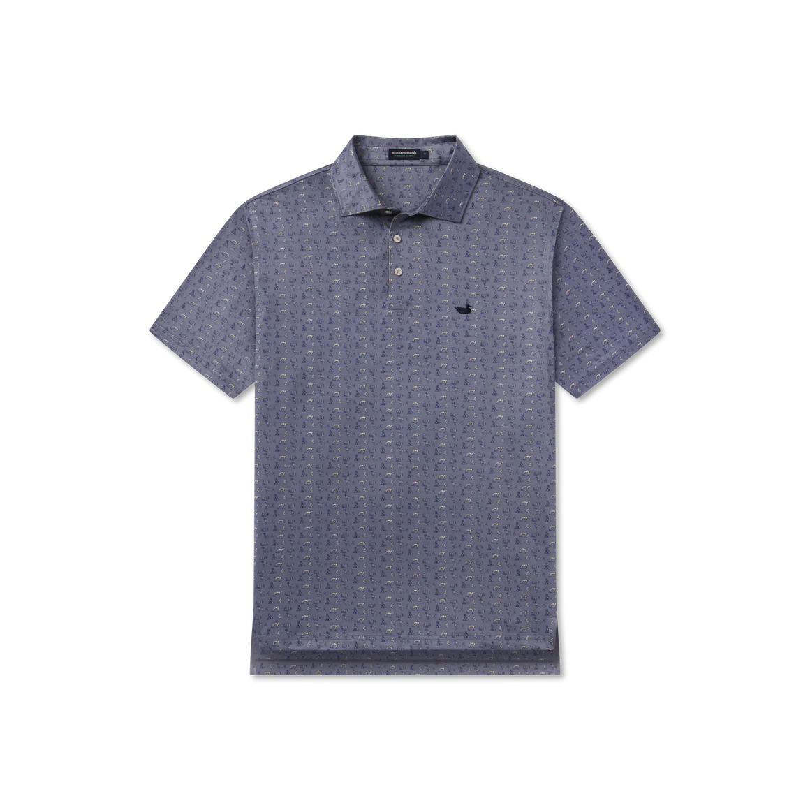 Man's Best Friend Polo Pointer Washed Blue