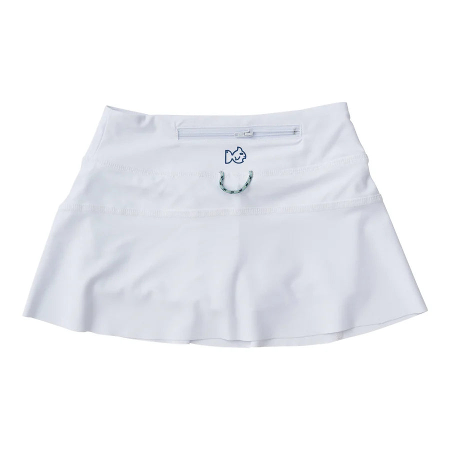 Girls Tennis Twirl Skort White