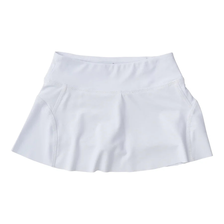 Girls Tennis Twirl Skort White