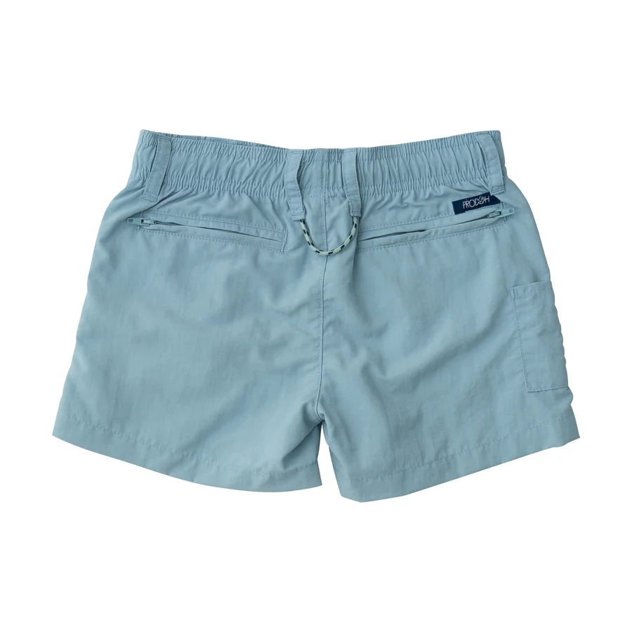 Boys Outrigger Performance Short Light Blue