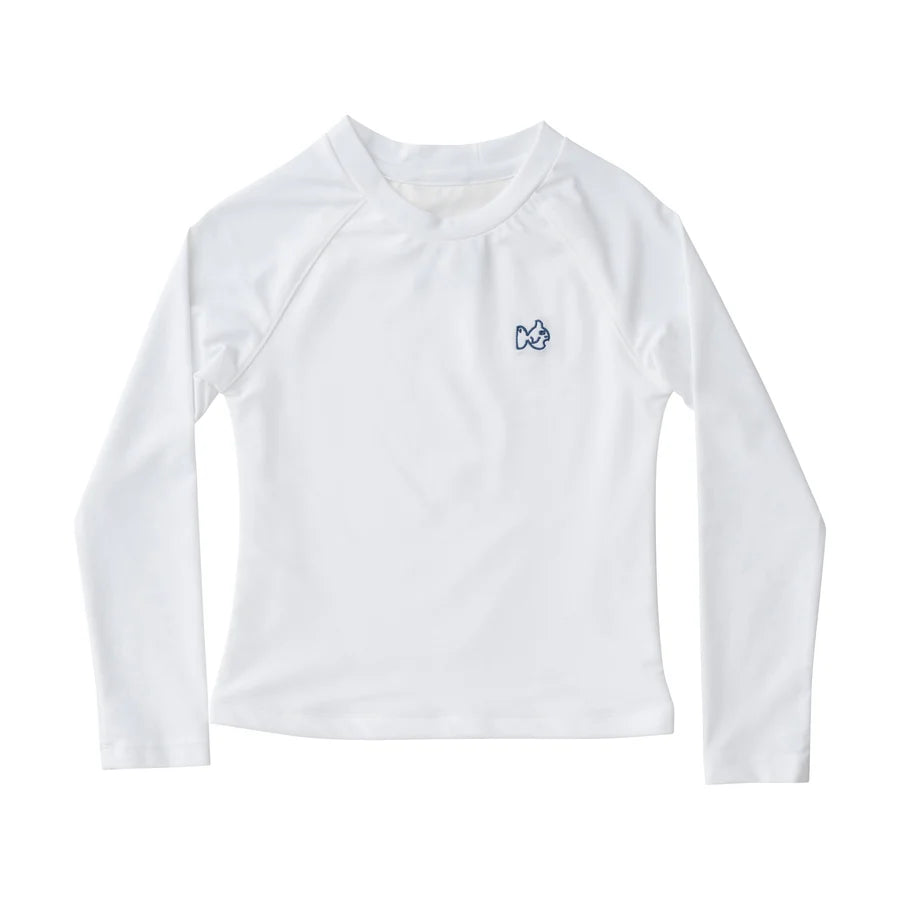 Boys Reef Rashguard Shirt White