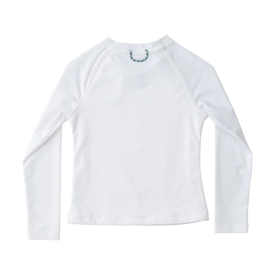 Boys Reef Rashguard Shirt White