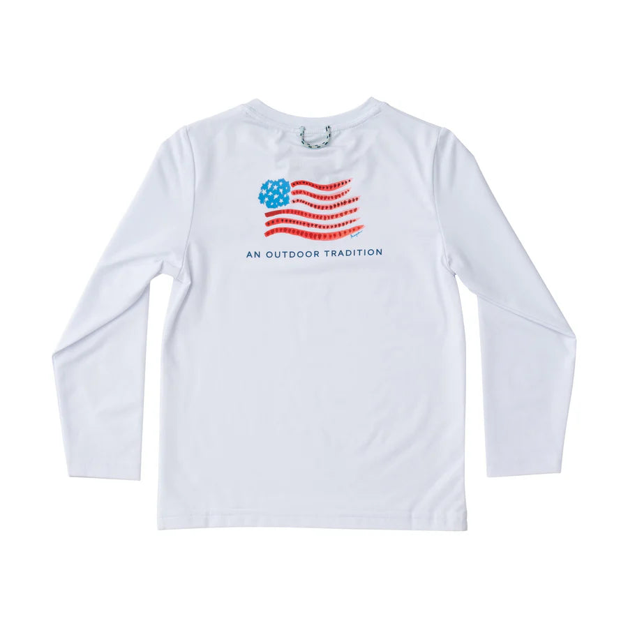 Kids Pro Performance Long Sleeve Fishing T-Shirt