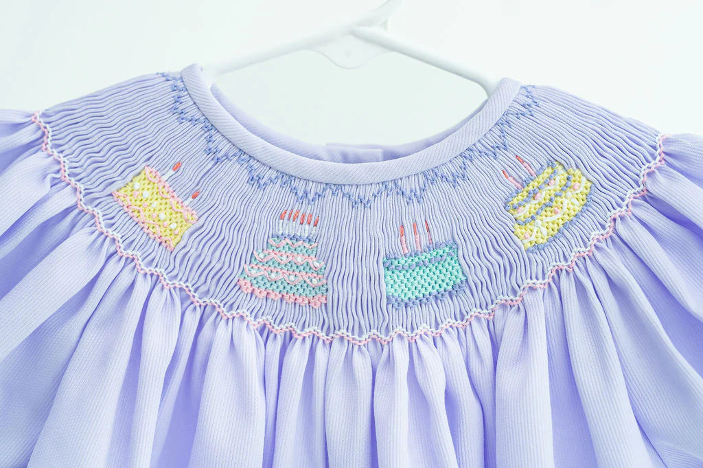 Lavender Birthday Birdie Bubble