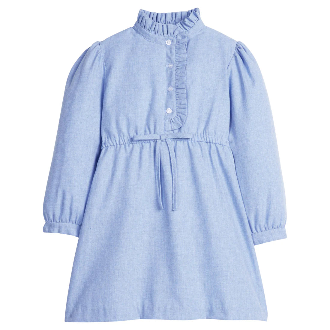 Ruffled Shirt Dress Alaskan Flannel
