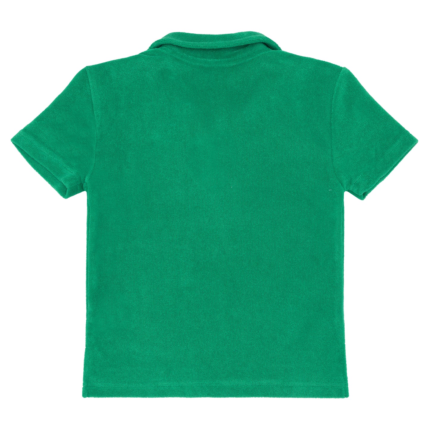 Deep Mint French Terry Polo
