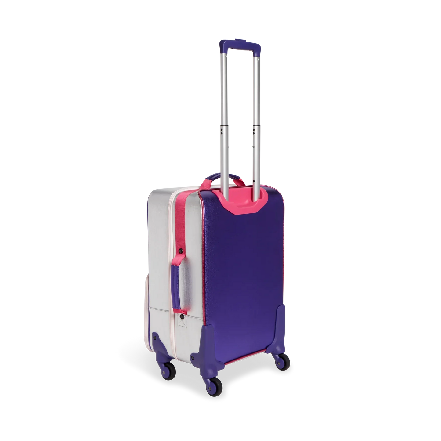 Logan Carry-On Suitcase Hot Pink/Purple