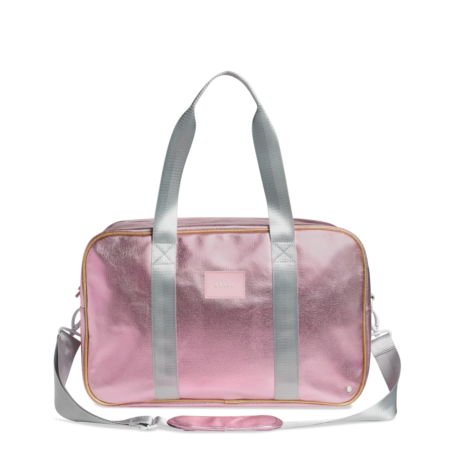 Rockaway Duffle Pink/Silver