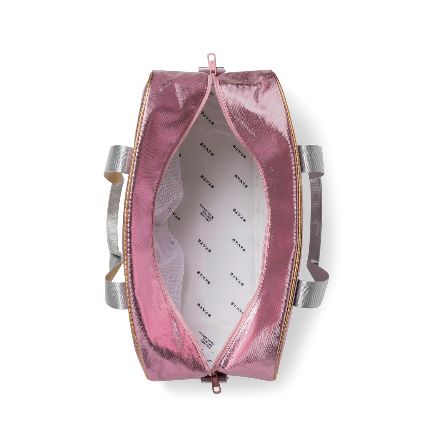 Rockaway Duffle Pink/Silver