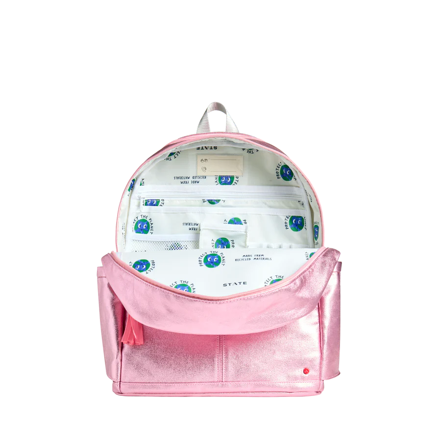 Kane Double Pocket Backpack Sequin Wave