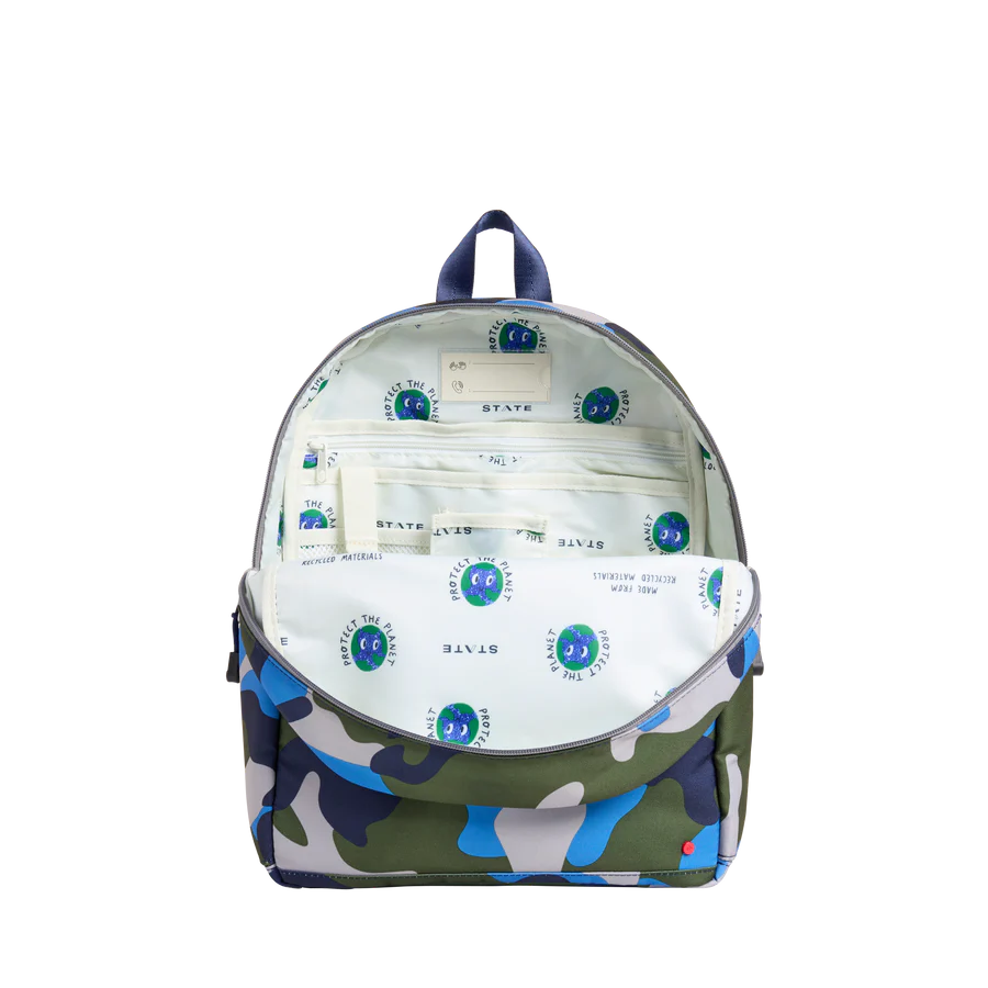 Kane Backpack Navy/Neon