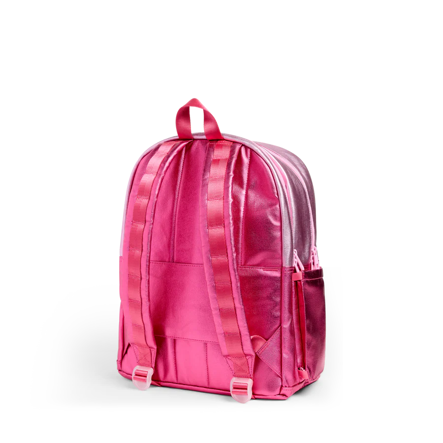 Kane Double Pocket Backpack Pink/Hot Pink